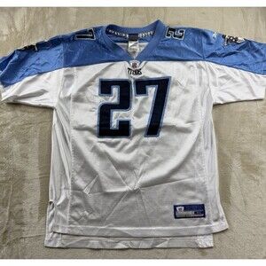 Eddie George Tennessee Titans NFL Nike Youth XL White Game Jersey Reebok